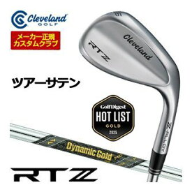20％OFFクーポン対象！特注カスタムクラブ クリーブランド RTZ ツアーサテン ウエッジ ダイナミックゴールド MID 95 TOUR ISSUE シャフト