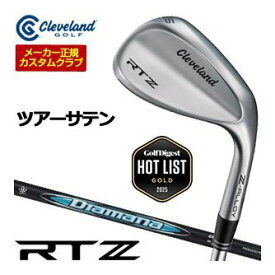 20％OFFクーポン対象！特注カスタムクラブ クリーブランド RTZ ツアーサテン ウエッジ Diamana ZX-i for CG シャフト