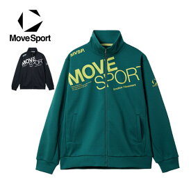 ムーブスポーツ 石川祐希選手着用 ACTIVE SUITS 鹿の子 フルジップ ジャージ ジャケット トレーニング ウェア メンズ 2025秋冬モデル M-L ST5FJG10M [即納]