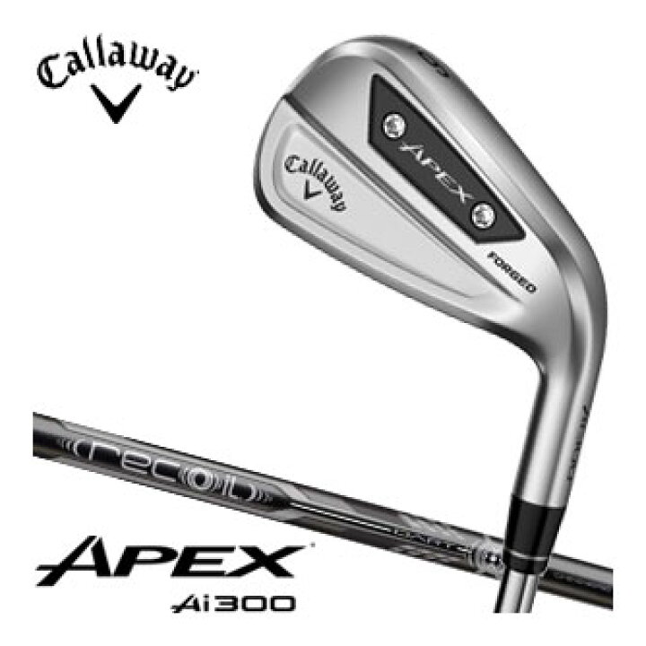 楽天市場】キャロウェイ APEX Ai300 アイアン 6本セット[＃5-P] RECOIL 