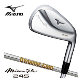 ミズノ Mizuno Pro 245 アイアン Dynamic Gold 95 シャフト 6本セット[＃5-P]