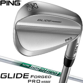 ピン GLIDE FORGED PRO ウエッジ N.S.PRO 950GH neo シャフト、フレックス：S、GP360 LITE ツアーベルベット ROUND アクア グリップ装着