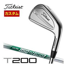 特注カスタムクラブ タイトリスト T200 アイアン N.S.PRO 950GH neo シャフト 6本セット[＃5-P]