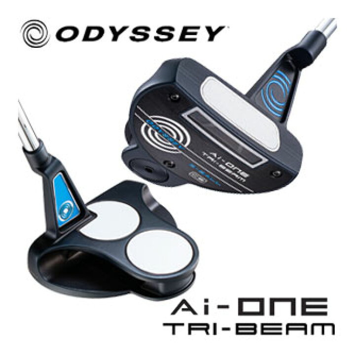 楽天市場】オデッセイ Ai-ONE TRI-BEAM 2ボール CS パター STROKE LAB 