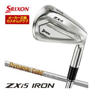 特注カスタムクラブ スリクソン ZXi5 アイアン ダイナミックゴールド 105 シャフト 単品[＃4、＃5、＃6、…