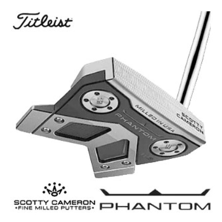楽天市場】スコッティ・キャメロン PHANTOM 11.5 パター 2024年モデル 