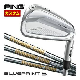 特注カスタムクラブ ピン BLUEPRINT S アイアン ダイナミックゴールド 95 / 105 / 120 シャフト 4本セット[＃7-P]