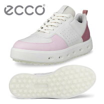 エコー BIOM H5 TEXTILE ゴルフシューズ レディース 115023 カラー ホワイト バーントコーラル 61593