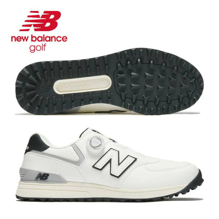 楽天市場】ニューバランス 574 v3 SL BOA H スパイクレスモデル ゴルフ 