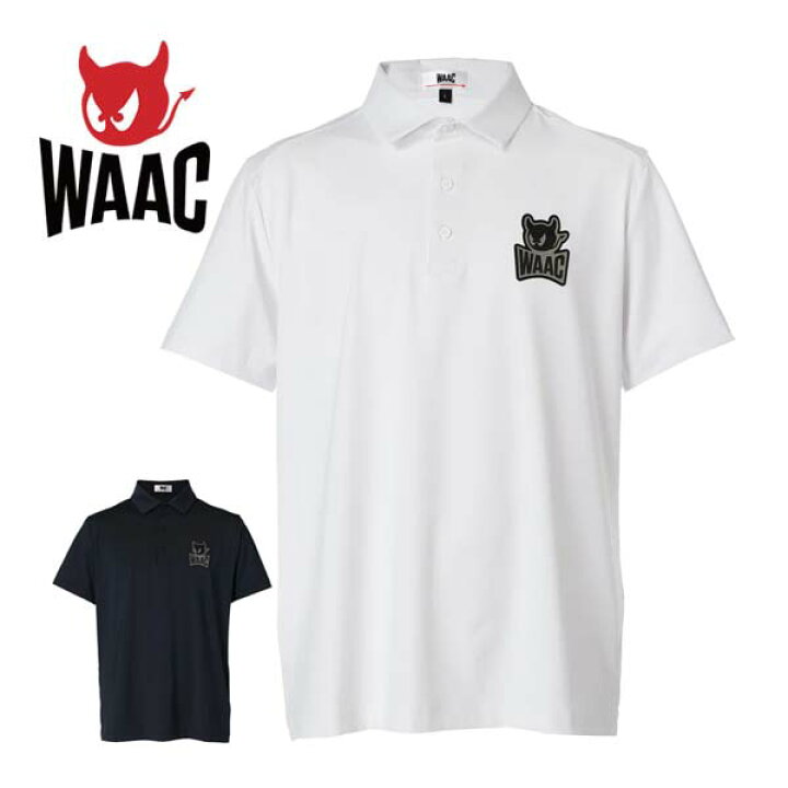 楽天市場】WAAC PLAYERS EDITION 半袖ポロシャツ ゴルフウェア メンズ  