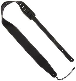 Fender ストラップ Broken-In Leather Strap, Black 2.5"