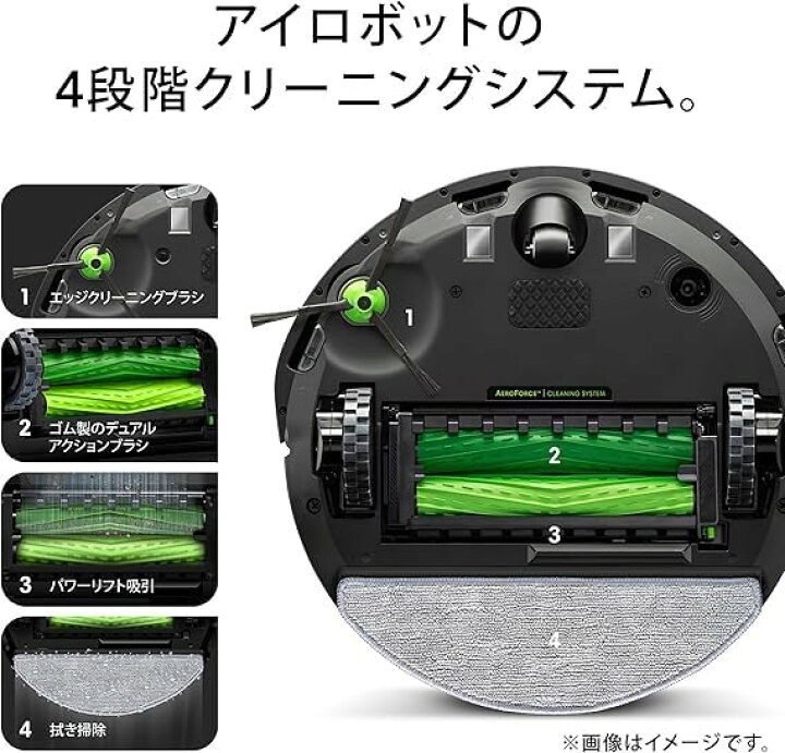 楽天市場】ルンバ コンボ j5 ロボット掃除機 アイロボット(iRobot 
