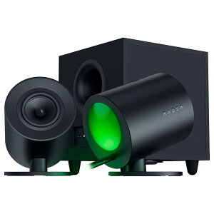 Razer CU[ Nommo V2 2̃tWhCo[ڃXs[J[ƃTuE[t@Ŕ͂鉹̌\2.1chQ[~OXs[J[ USB Bluetooth ڑ 3C`tWhCo[ 5.5C`