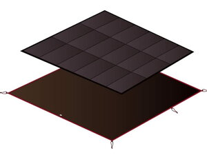 �X�m�[�s�[�N(snow peak) �A���j�e�B�h�[�� �}�b�g�V�[�g�Z�b�g M�T�C�Y SET-021H