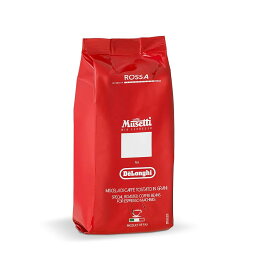 デロンギコーヒー豆 ロッサ MB250-RO ムセッティ ホールビーン 250g アラビカ種60% ロブスタ種40% エスプレッソ カプチーノ カフェラテ