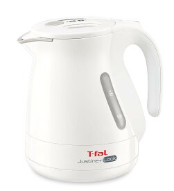 ティファール 電気ケトル 1.0L ジャスティン・プラス ロック ホワイト KO4411JP 1250Wのハイパワー たっぷり大容量 倒れてもお湯がこぼれない お手入れカンタン