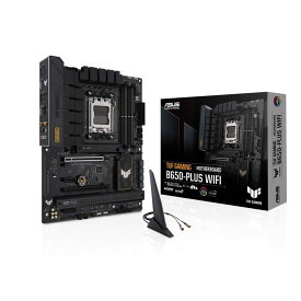 ASUS TUF GAMING B650-PLUS WIFI AMD Ryzen 7000 シリーズ AM5 対応 B650 搭載 ATX マザーボード