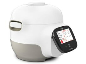 ティファール 電気圧力鍋 3L 内蔵270レシピ 「クックフォーミー タッチ ホワイト」 タッチパネル アプリと連携 圧力調理 CY9221JP