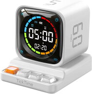 「新登場・TickTimer・1台多役！待望の時計機能+アラーム機能も追加！」キューブタイマー ポモドーロタイ…