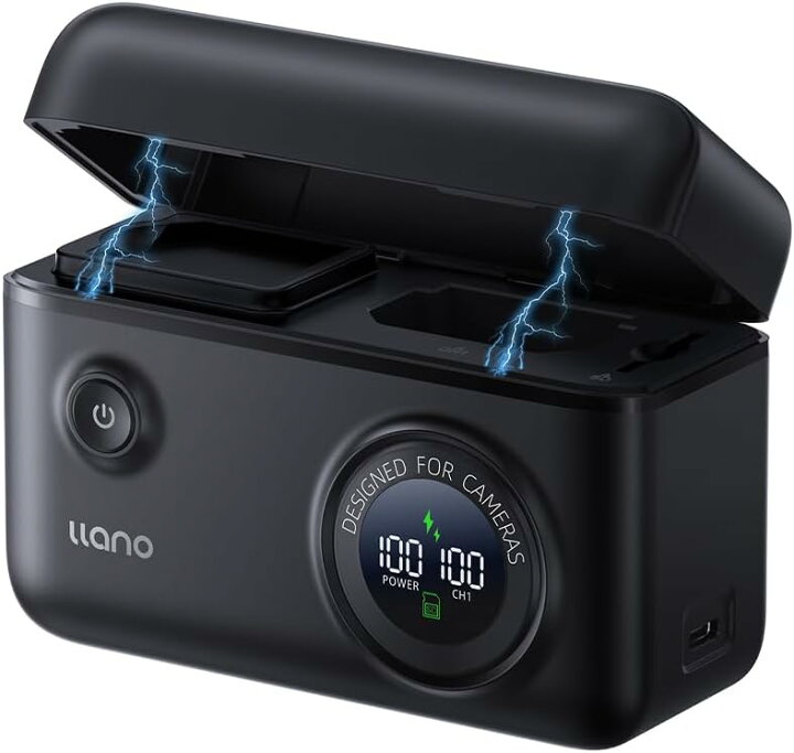 楽天市場】llano カメラバッテリー 充電器【第三次代！1台4役 