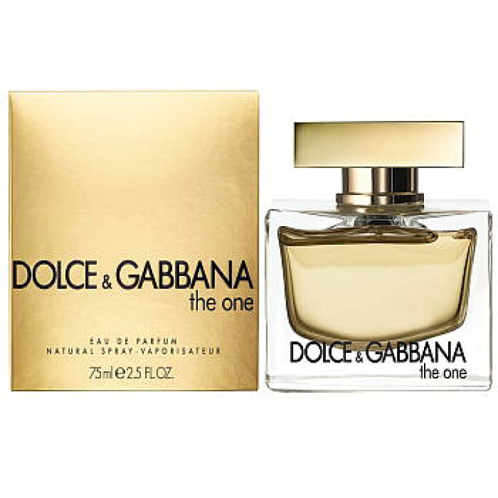 楽天市場】ドルチェ&ガッバーナ ザ ワン 75ML EDP SP 