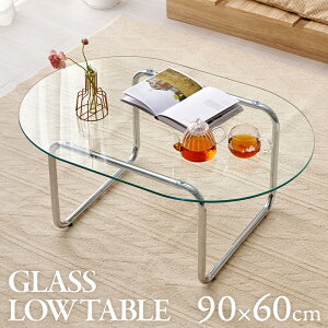 Glass Table �K���X�e�[�u�� 90×60cm