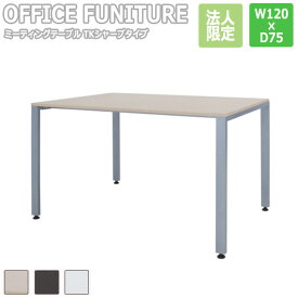 【法人限定】OFFICE FUNITURE オフィスファニチャー ミーティングテーブル TKシャープタイプ W120×D75cmサイズ