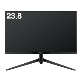 ゲーミングモニター ディスプレイ ホワイトも選べる 23.8型 165Hz フルHD 1920x1080 GH-ELCG238B ノングレア ゲーミングディスプレイ インチ モニター ゲーム 液晶 PC VESA 壁掛け パソコン 144hz PS5 Switch RSL グリーンハウス