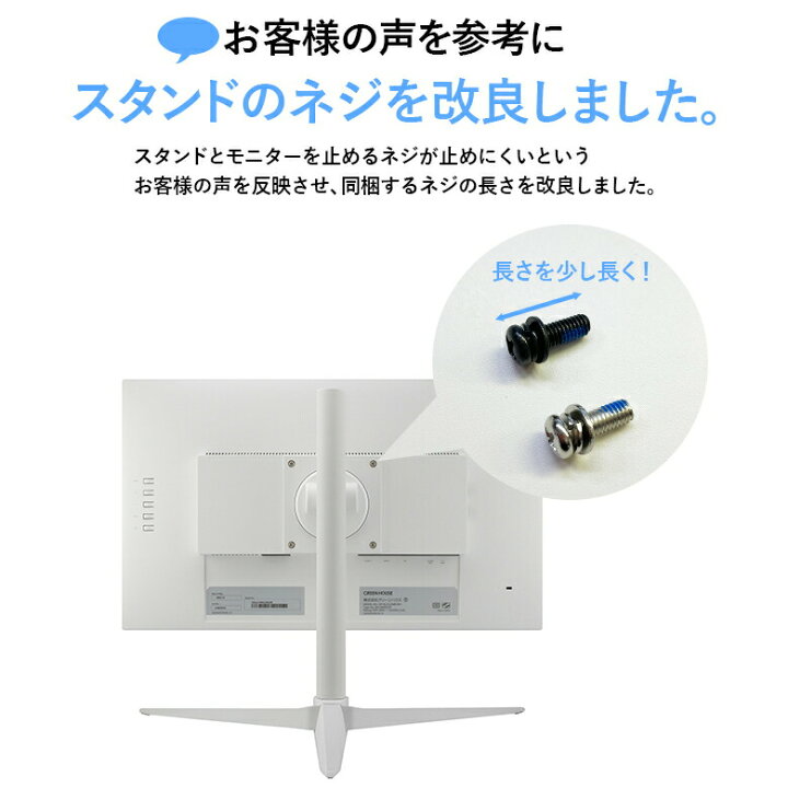 楽天市場】ゲーミングモニター ディスプレイ ホワイトも選べる 23.8型 