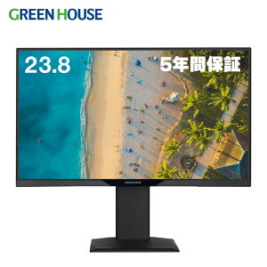 tfBXvC 23.8^ Ch tHD 1920×1080 GH-ELCW24LH-BK mOA ADSpl 23.8C` HDMI DisplayPort Xs[J[ p\Rj^[ PCj^[ PCfBXvC VESA PR01 O[nEX