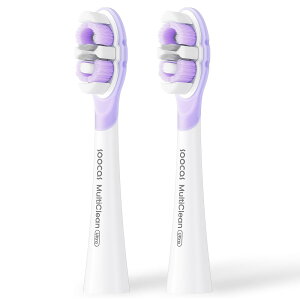 Soocas MultiClean �ւ��u���V 2�{���� �E���g���\�t�g NEOS II/NEOS II Ultra�Ή� �z���C�g �_�[�N�p�[�v�� PR01 C04-3G C04-4G C04-
