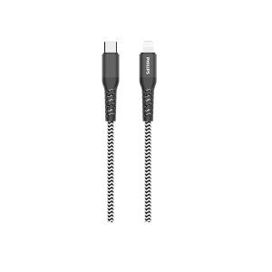 PHILIPS tBbvX USB Type-C P[u LightningP[u MFiF 2.0m }[d DLC4574L iPhone 14 13 12 11 Pro Max X XS XR 8 7 6 Plus f[^ʐM f[^] [dP[u PR01 O[nEX