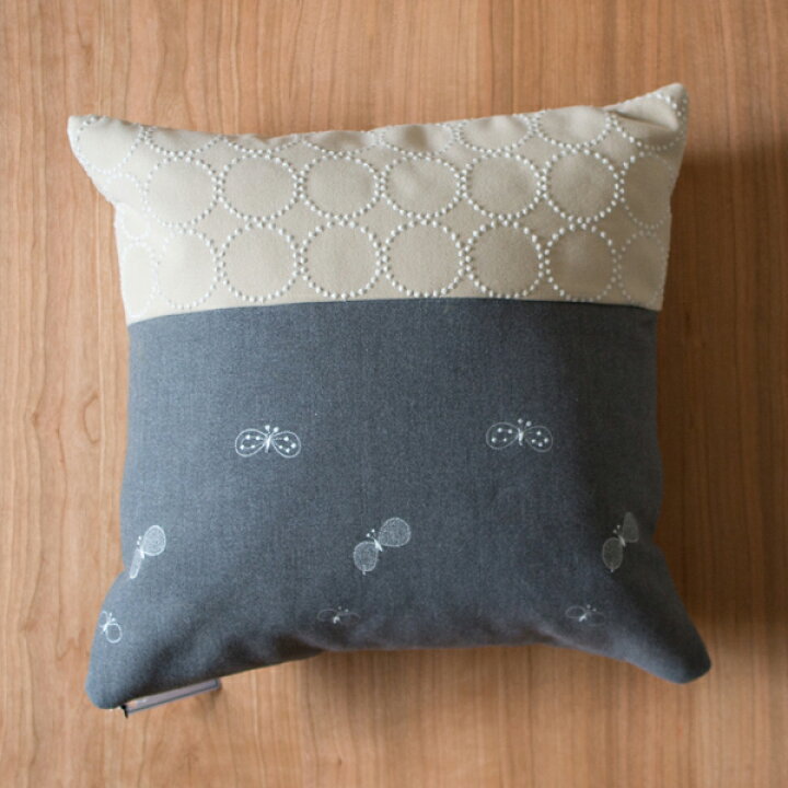 楽天市場】mina perhonen dop tambourine × choucho クッションカバー  