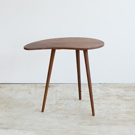 kilta kidney side table ウォルナット | サイドテーブル 無垢材 ウォルナット テーブル コーヒーテーブル ナイトテーブル 円形