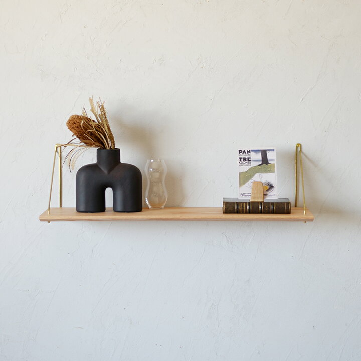 楽天市場】kilta wall shelf （oak） ウォールシェルフ オーク 幅72cm 
