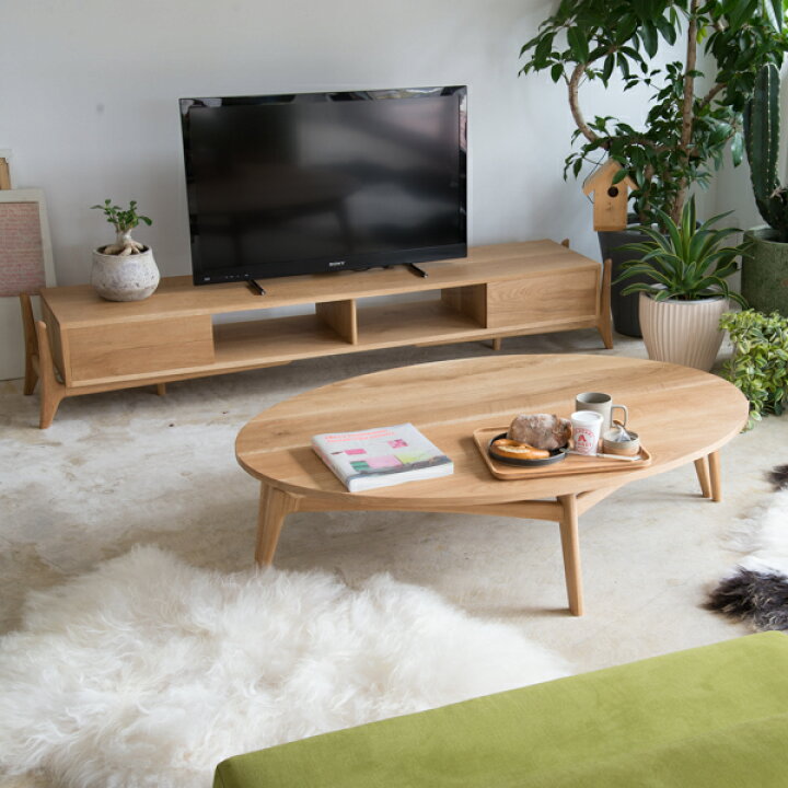 楽天市場】テレビボード Luu Board オーク | TV台 TVボード AVボード 