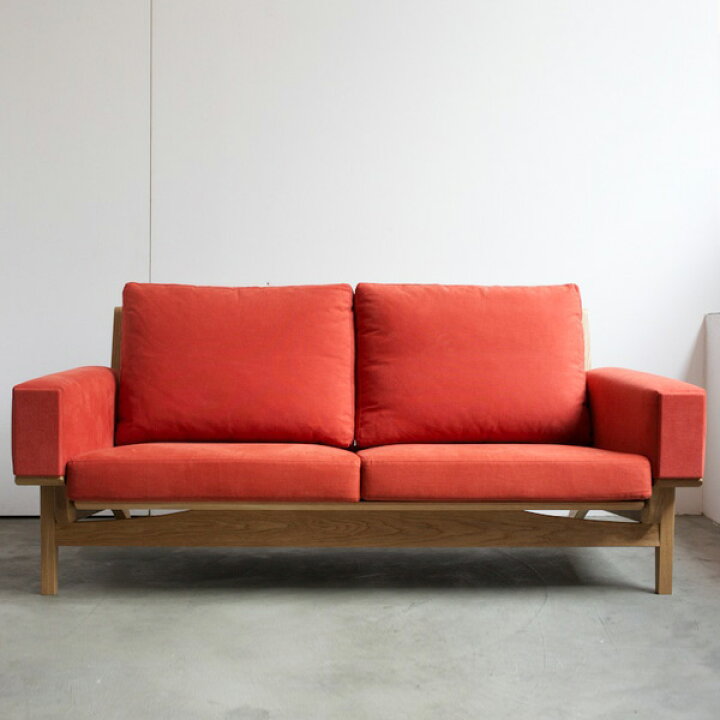 楽天市場】Newnormal Low Sofa 2シーター 二人掛け オーク | ソファ 