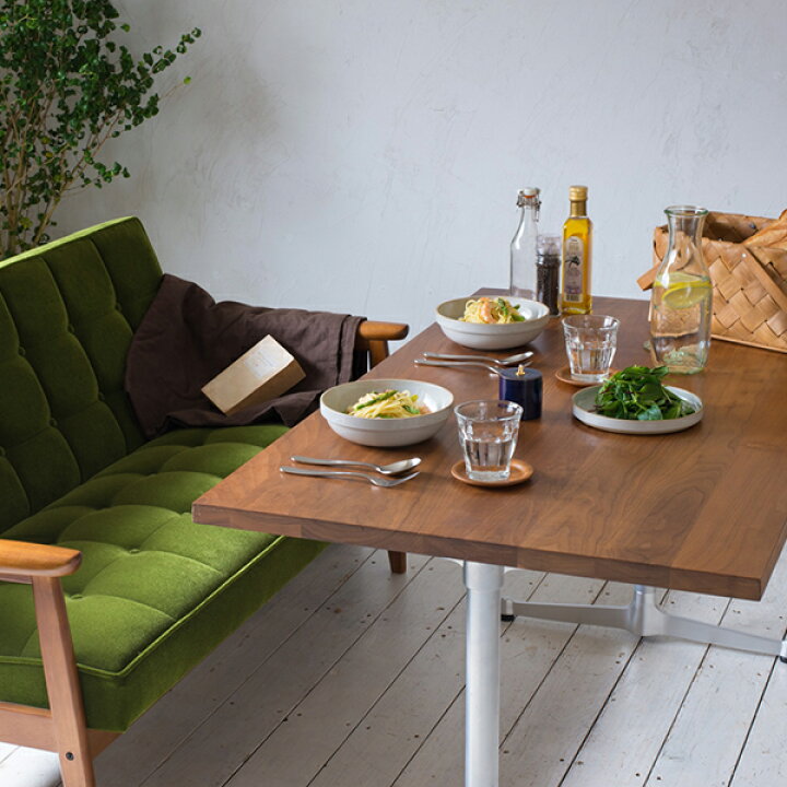 楽天市場】カフェテーブル 幅 120cm 奥行き 70cm 高さ 選べる チーク  