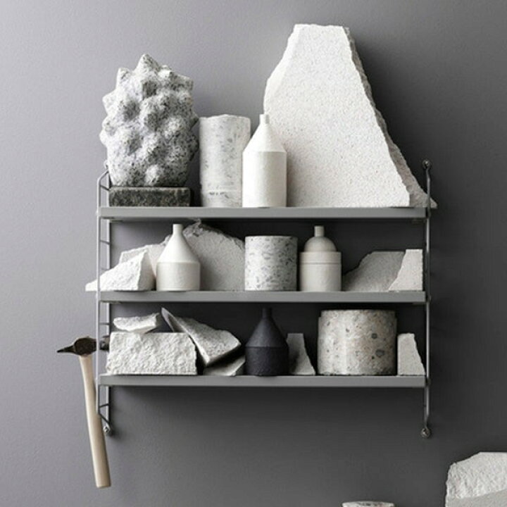 楽天市場】【日本代理店】String Pocket スウェーデン製 グレー  