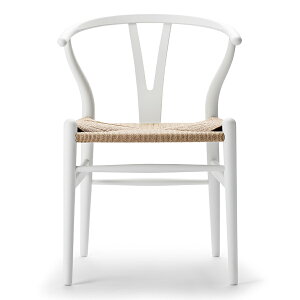 CH24 (Y�`�F�A) soft white | Hans. J. Wegner (�n���X�EJ�E�E�F�O�i�[) | �J�[���E�n���Z�����T���y���K�̔��X�z�f���}�[�N�f�U�C�� �z���C�g �`�F�A �_�C�j���O�`�F�A �֎q �r�[�`�� �k�� �k���Ƌ� �k