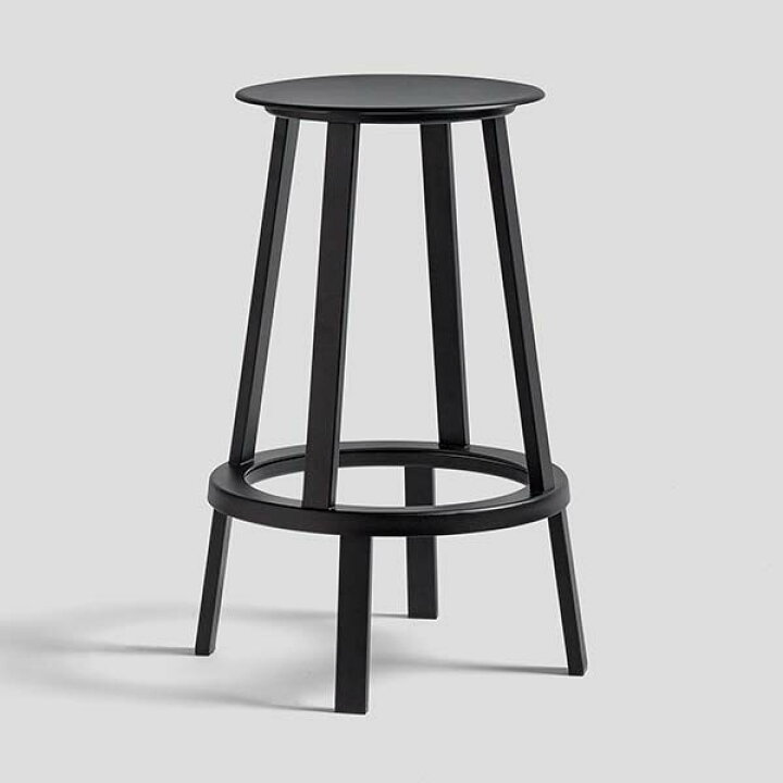 楽天市場】HAY (ヘイ)【正規販売店】 REVOLVER STOOL ブラック 