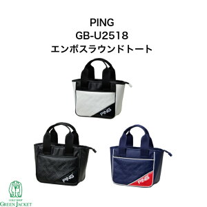 PING GB-U2518 G{XEhg[gobO obO s 2025NŐVf [ EMBOSS ROUND TOTEStobO