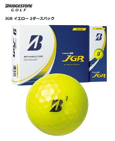 BRIDGESTONE ゴルフボール JGR イエロー 2ダースパック 2023年モデル ブリヂストン ジェイジーアール YELLOW 24球