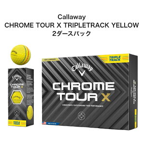 y2_[XpbNzCallaway Chrome Tour X TripleTrack Yellow LEFC N[cA[ GbNX gvgbN CG[ St{[ NcA[ 2024NŐVf ܂Ƃߔ