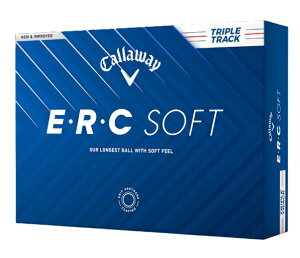 2025�N���f�� Callaway E�ER�EC�\�t�g TRIPLETRACK �z���C�g �g���v���g���b�N �L�����E�F�C ERC�\�t�g �{�[�� 2�_�[�X�p�b�N 24�� �S���t �܂Ƃߔ��� ERC SOFT