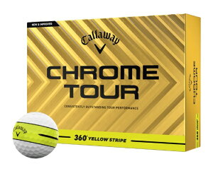 �y���ʌ���1�_�[�X�zCallaway CHROME TOUR 360° YELLOW STRIPE 1�_�[�X �L�����E�F�C �N���[���c�A�[ �C�G���[�X�g���C�v �S���t�{�[�� �N�����c�A�[ 2025�N�ŐV���f��