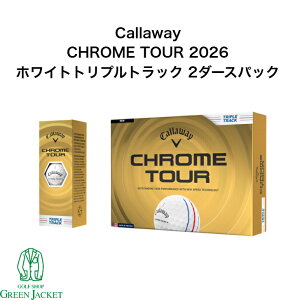 �y2�_�[�X�p�b�N�zCallaway Chrome Tour TRIPLETRACK White 2�_�[�X�p�b�N �L�����E�F�C �N���[���c�A�[ �g���v���g���b�N �z���C�g �S���t�{�[�� �N�����c�A�[ 2026�N�ŐV���f�� �܂Ƃߔ���