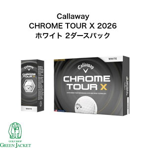 �y2�_�[�X�p�b�N�zCallaway Chrome TourX White 2�_�[�X�p�b�N �L�����E�F�C �N���[���c�A�[ �G�b�N�X �z���C�g �S���t�{�[�� �N�����c�A�[X 2026�N�ŐV���f�� �܂Ƃߔ���