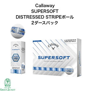 �y2�_�[�X�p�b�N�z�L�����E�F�C SUPERSOFT DISTRESSED STRIPE �u���[�{�[�� Callaway �X�[�p�[�\�t�g �f�B�X�g���X�h �X�g���C�v �S���t�{�[�� 2026�N�V���f�� ���C�� �A���C�����g