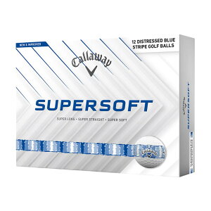 �y1�_�[�X�z�L�����E�F�C SUPERSOFT DISTRESSED STRIPE �u���[�{�[�� Callaway �X�[�p�[�\�t�g �f�B�X�g���X�h �X�g���C�v �S���t�{�[�� 2026�N�V���f�� ���C�� �A���C�����g